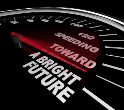 Guage Speeding Toward a Bright Future