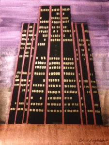 Painting of Skyscraper