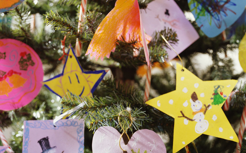 handmade Christmas tree ornaments