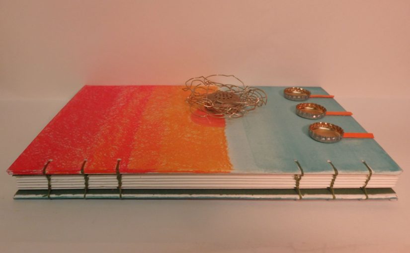 Informative: Spine of Coptic Stitched Book