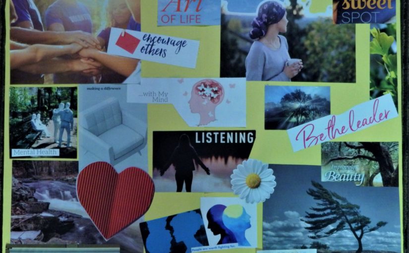 Informative image: vision board